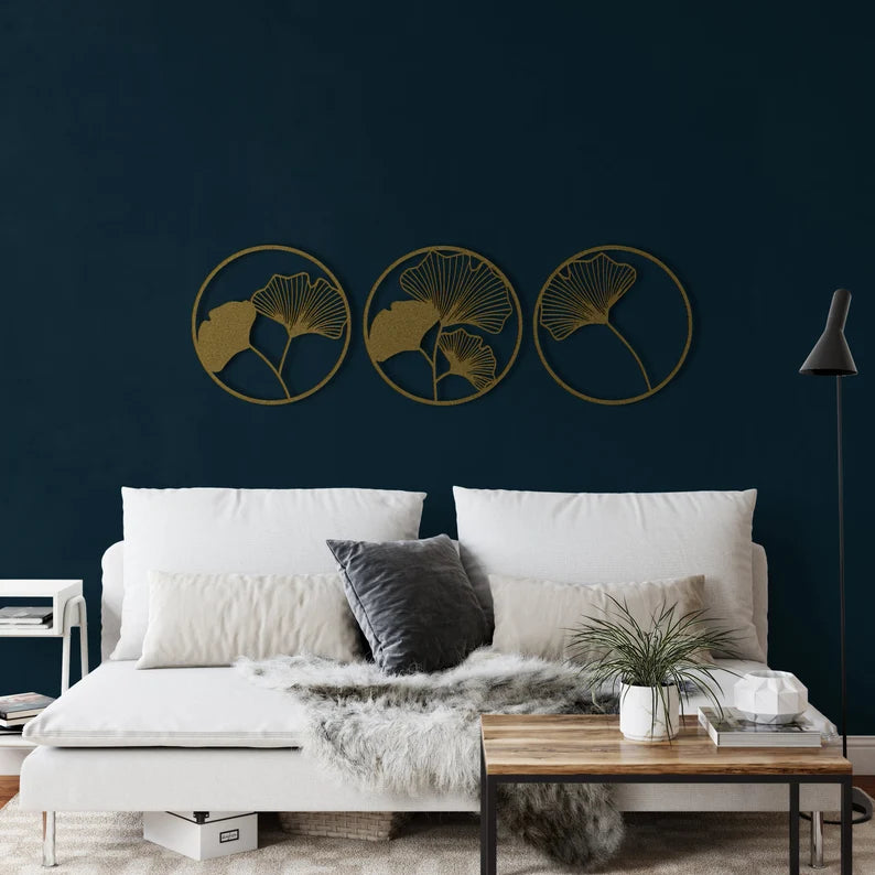 unique elegant design wall decor gold color 