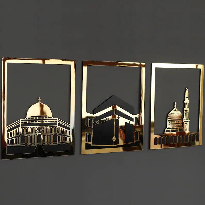 Islamic Wall Decor Set of 3