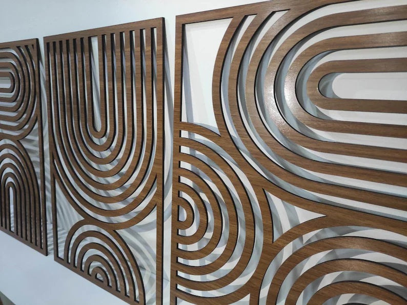 wall hanging art brown color