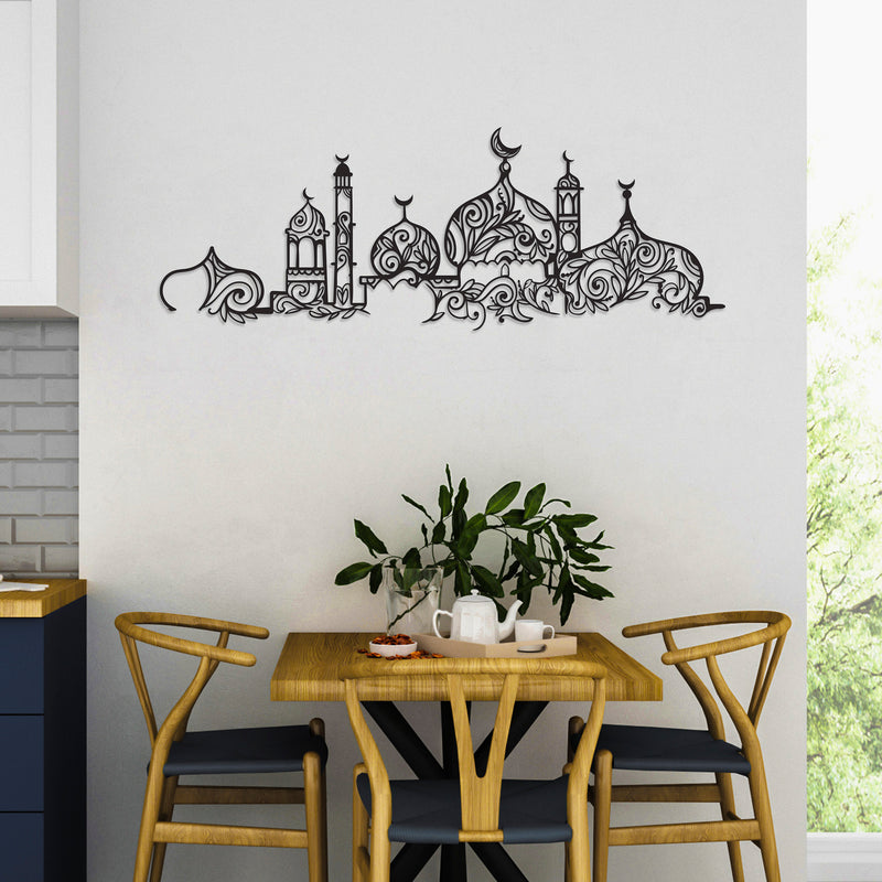 Masjid Wall Art black color