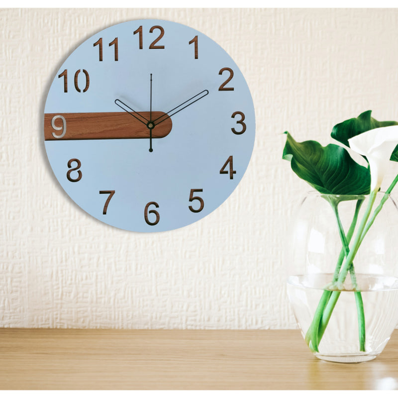 unique decorative wooden clock