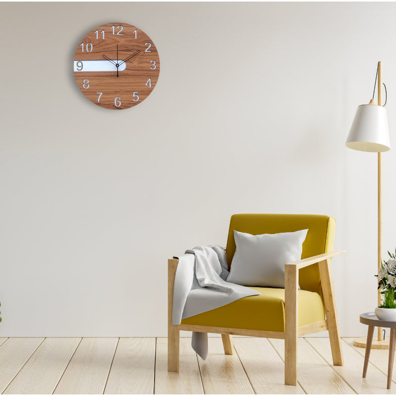 simple elegant wall clock for home decor