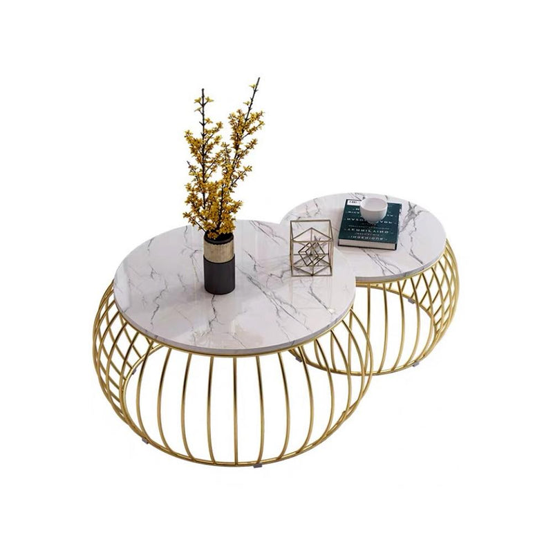 classic tethered table set for living room
