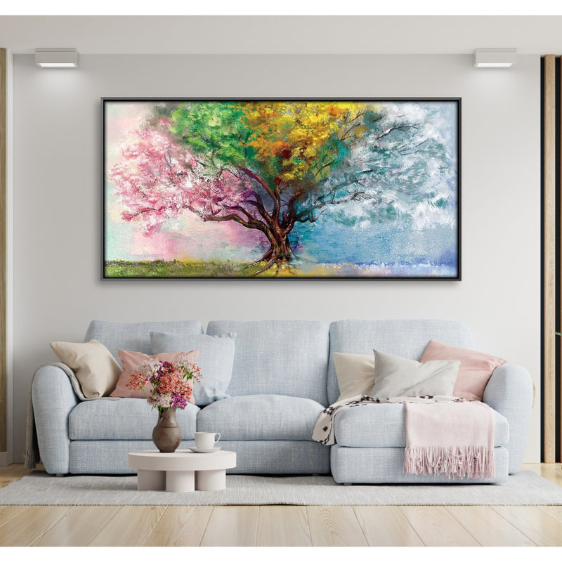 Four Seasons wall hanging painting